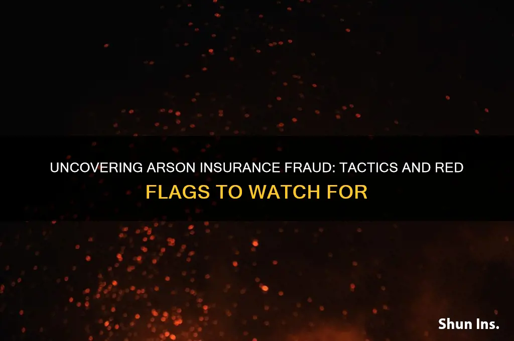 how does one expose arson insurance fraud