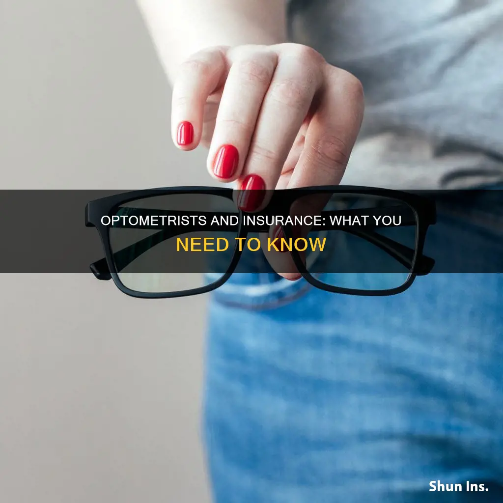 how does optometrist check insurance