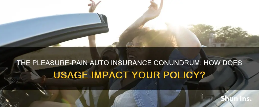 how does pleasure vs commute impact auto insurance