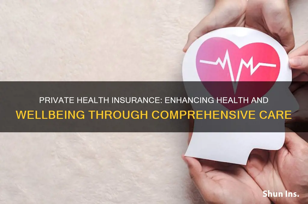 how does private health insurance promote health and wellbeing