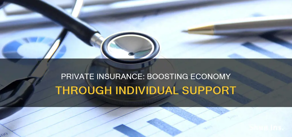 how does private insurance help the economy