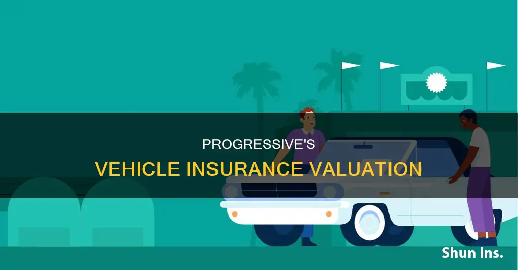 how does progessive determine vehicle value for insurance