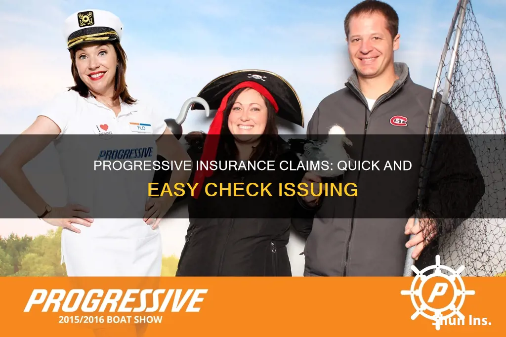 how does progressive issue insurance checks