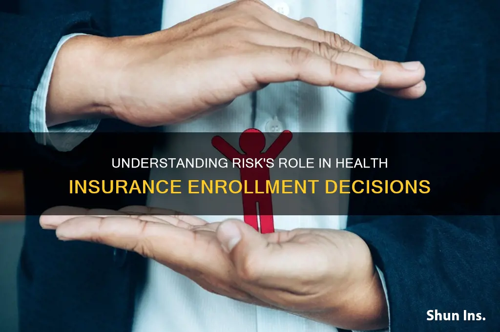 how does risk affect signing up for health insurance