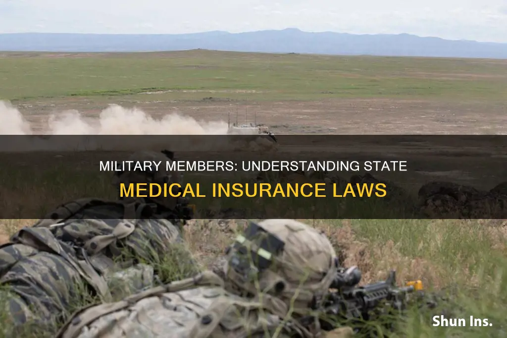 how does state medical insurance laws work with military members