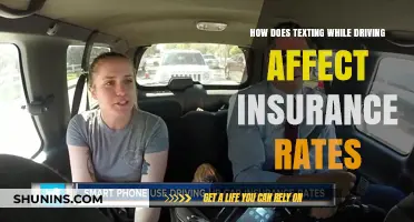 Texting and Driving: Insurance Rates and Risks