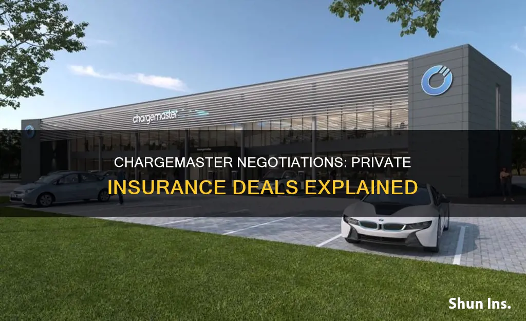 how does the chargemaster negotiate with private insurances