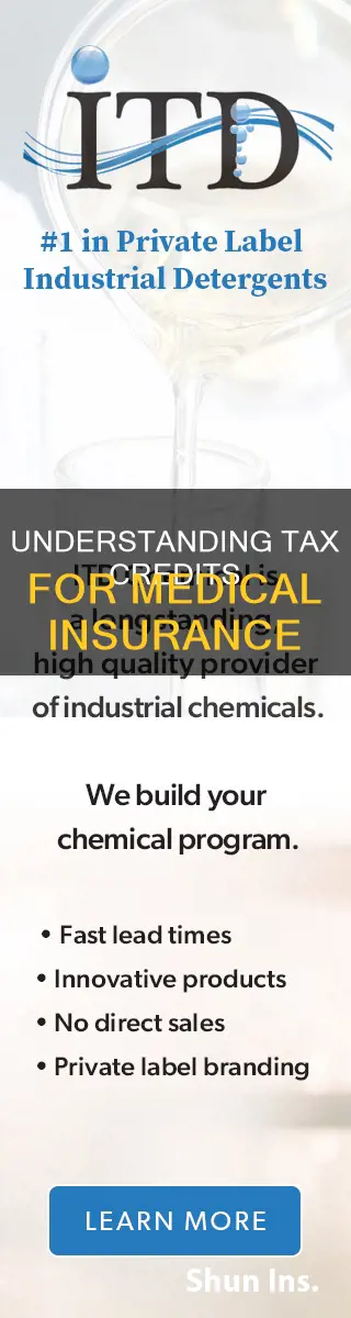 how does the tax credit apply for medical insurance