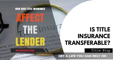 Title Insurance: Lender Protection and Peace of Mind