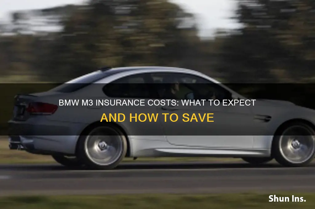 how exensive is insurance on a bmw m3