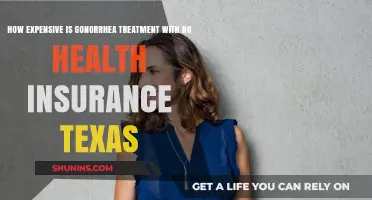 Gonorrhea Treatment Costs in Texas Without Health Insurance: What to Expect