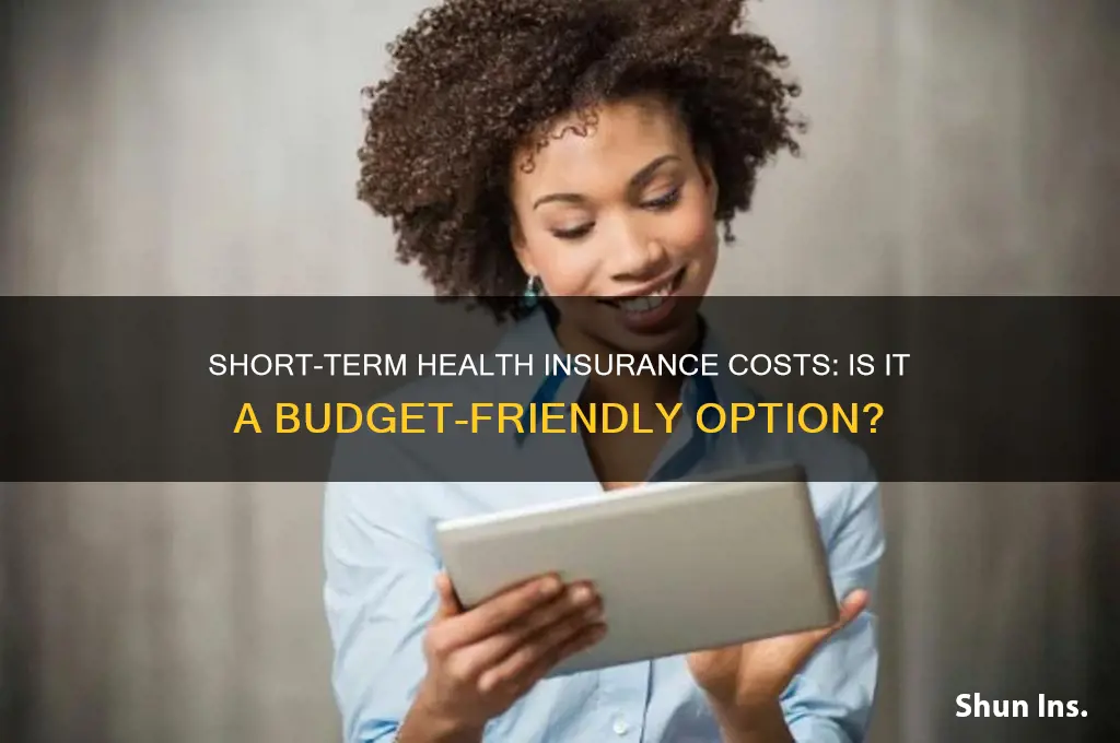 how expensive is short term health insurance