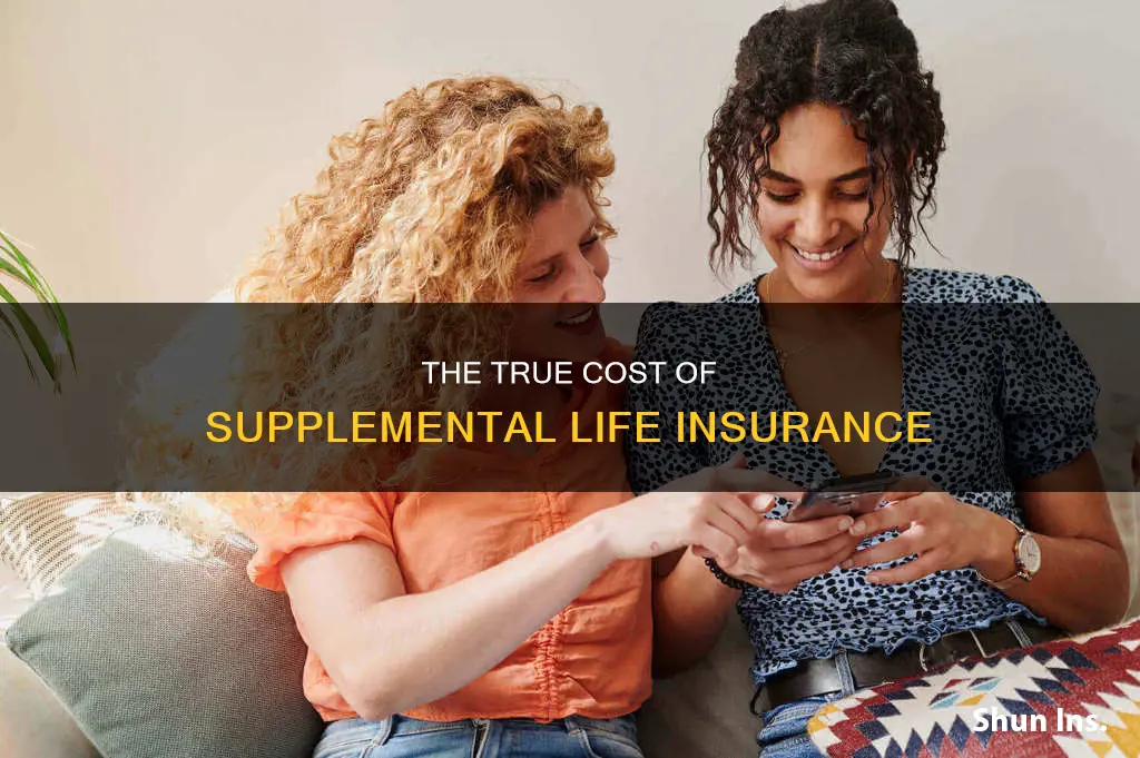 how expensive is supplemental life insurance