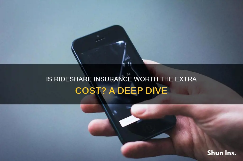 how extra is rideshare insurance
