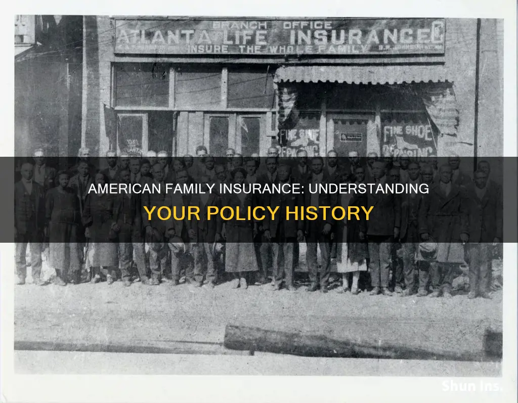 how far back does american family insurance go