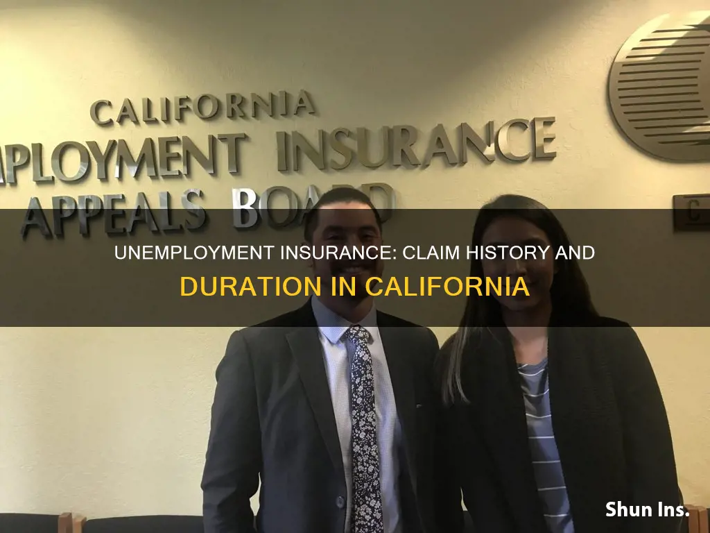 how far back does an unemployment insurance go ca
