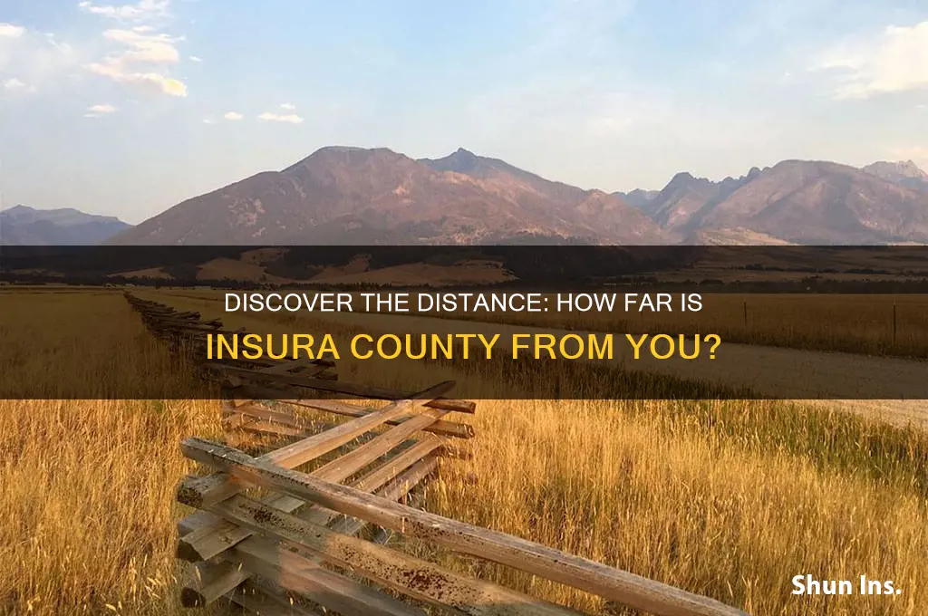 how far is insura county from me
