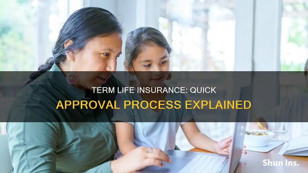 how fast can term life insurance approced