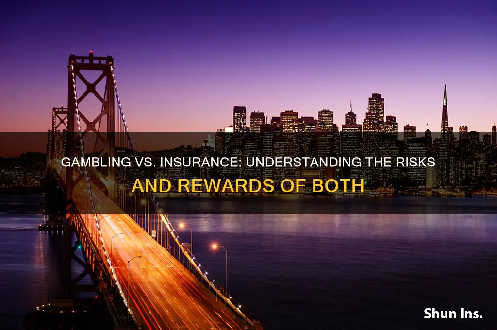 how gambling and insurance
