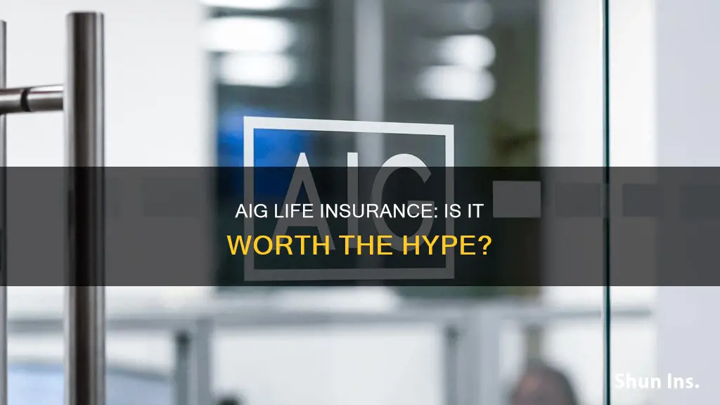 how good is aig life insurance