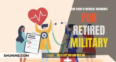 Retired Military: Benefits of Medical Insurance Coverage