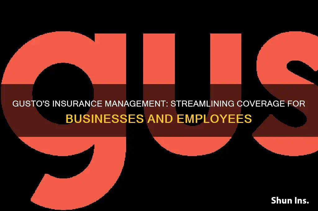 how gusto handles insurance