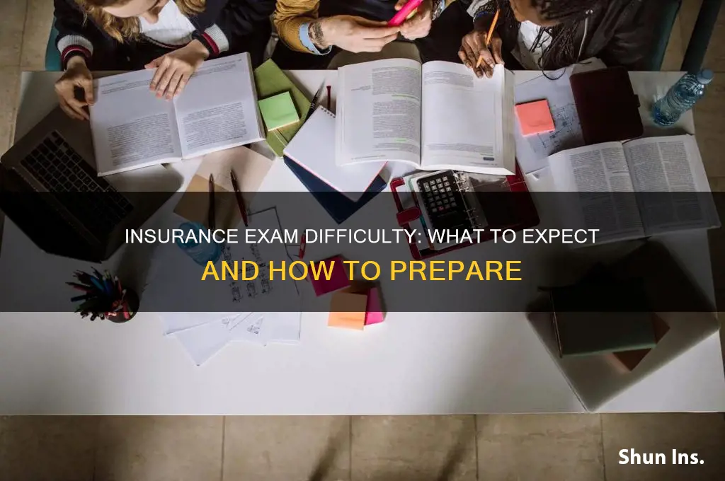 how hard are insurance exams