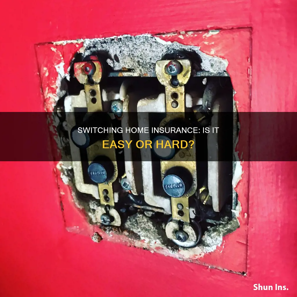 how hard is it to change homeowners insurance