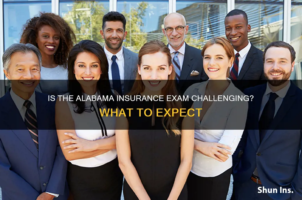 how hard is the alabama insurance test