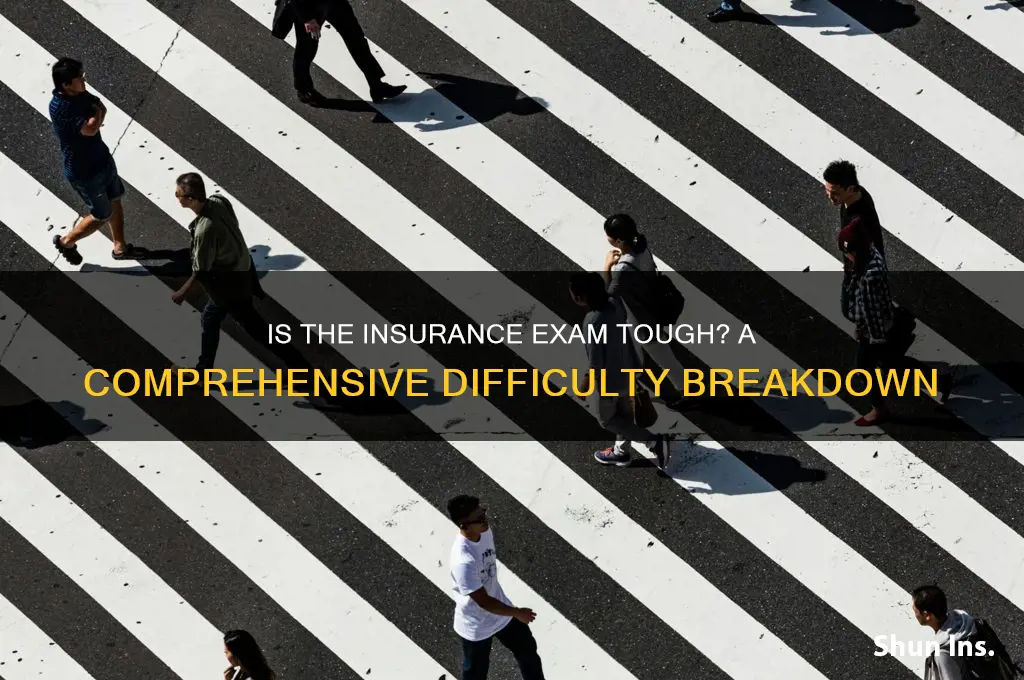 how hard is the insurance test