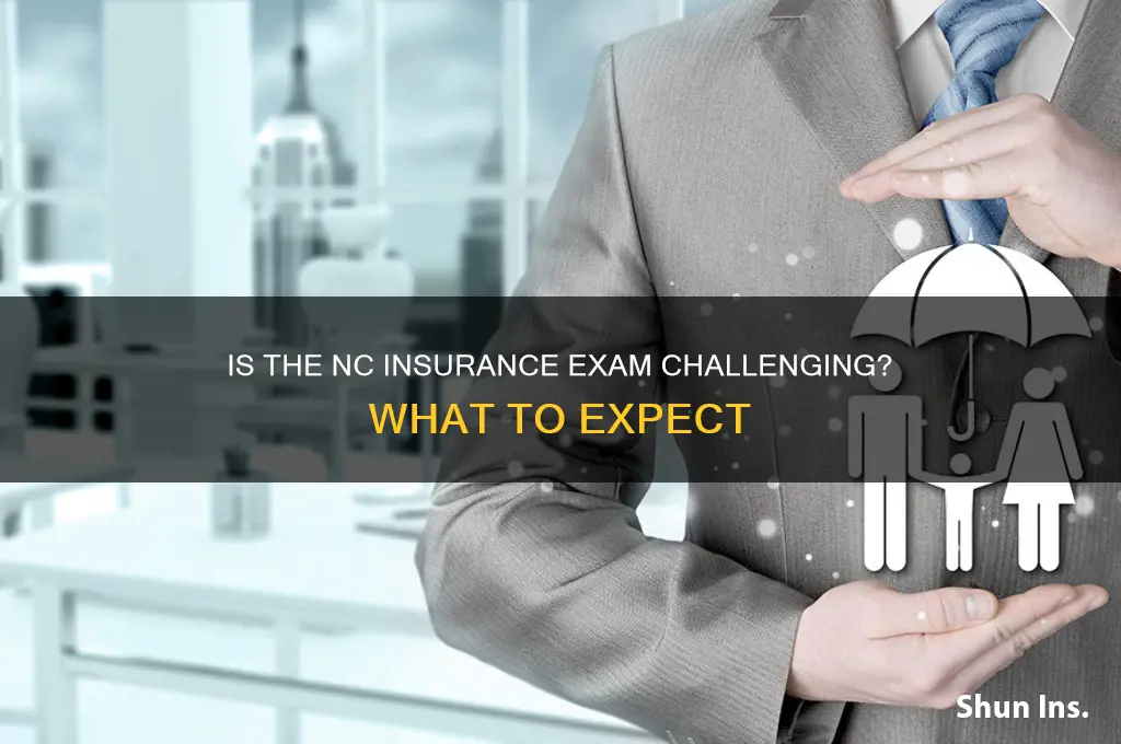 how hard is the nc insurance exam