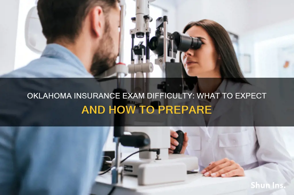 how hard is the oklahoma insurance exam