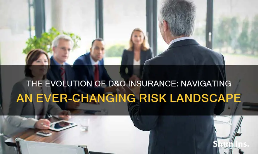 how has d and o insurance changed over time