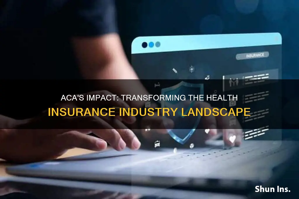 how has the aca reshaped the health insurance industy