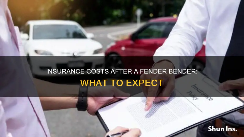 how high insurance go for fender bender