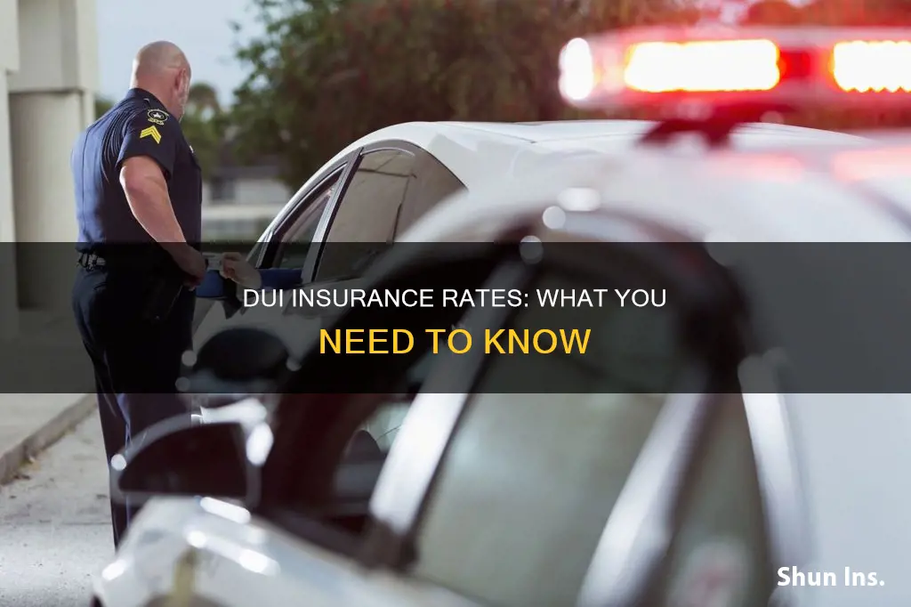 how high is insurance with dui