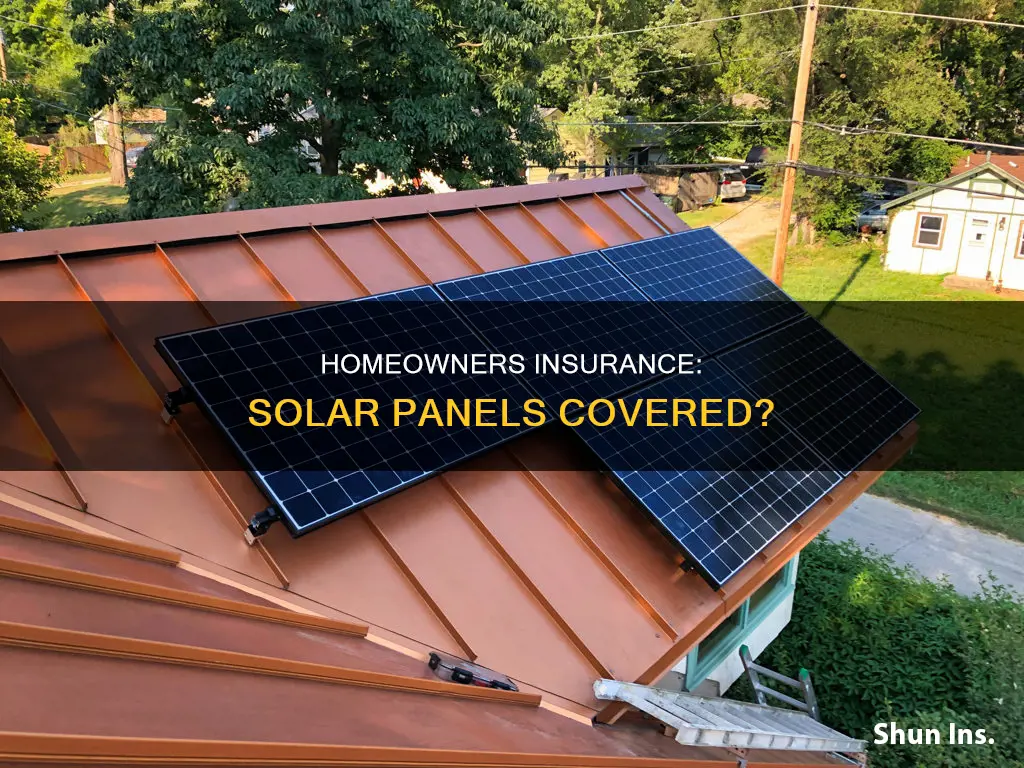 how homeowners insurance coverage solar panels