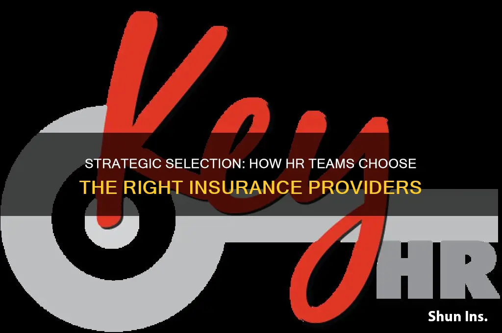 how human resources pick insurance proivders