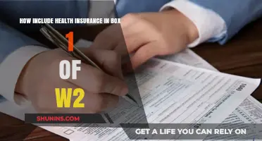Incorporating Health Insurance Premiums into Box 1 of Your W-2 Form