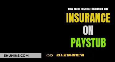 Understanding Insurance: Paystub Input for Hospital and Life Coverage