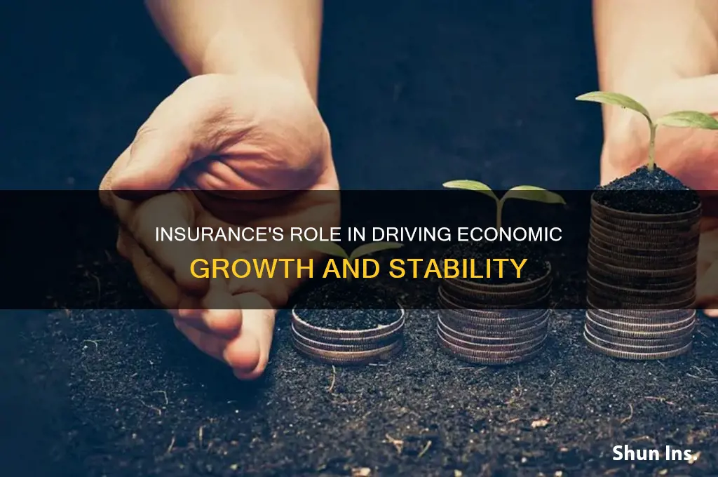 how insurance helps in economic development