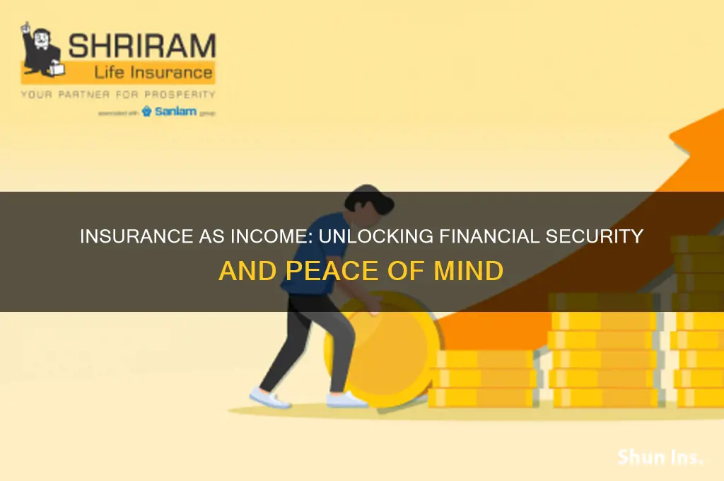 how insurance is a form of income
