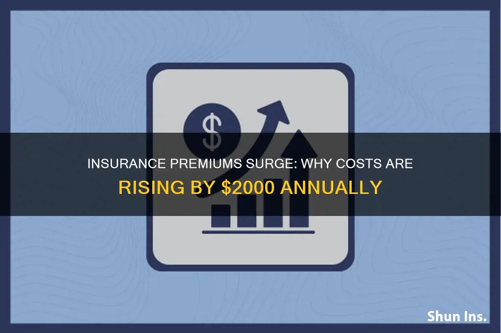how insurance is increasing by 2000 dollars