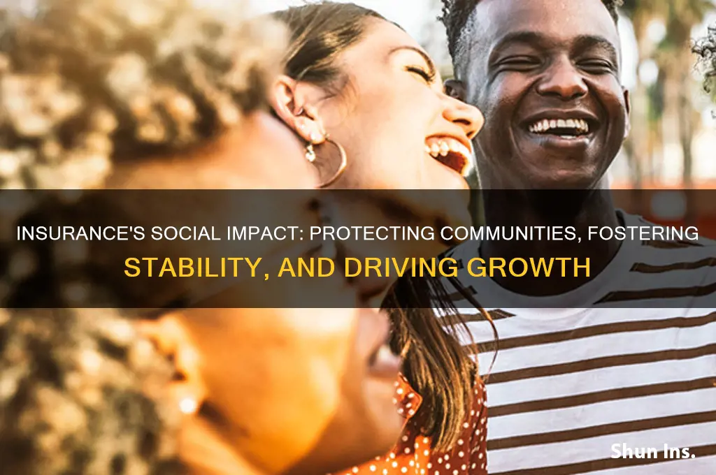 how insurance is socially productive