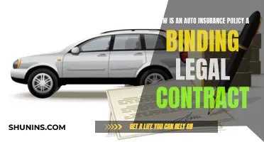 Auto Insurance Policies: Understanding the Binding Legal Contract