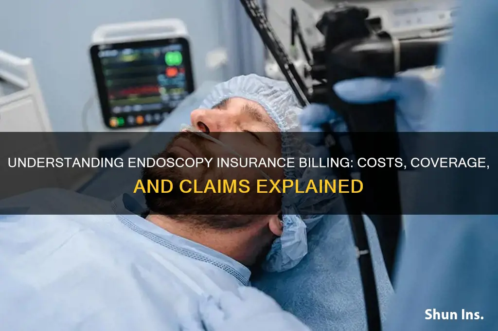 how is an endoscopy charged on insurance