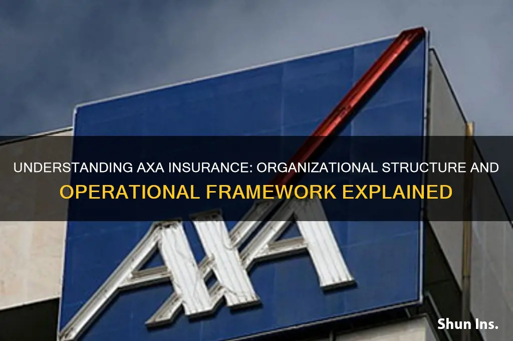how is axa insurance structured
