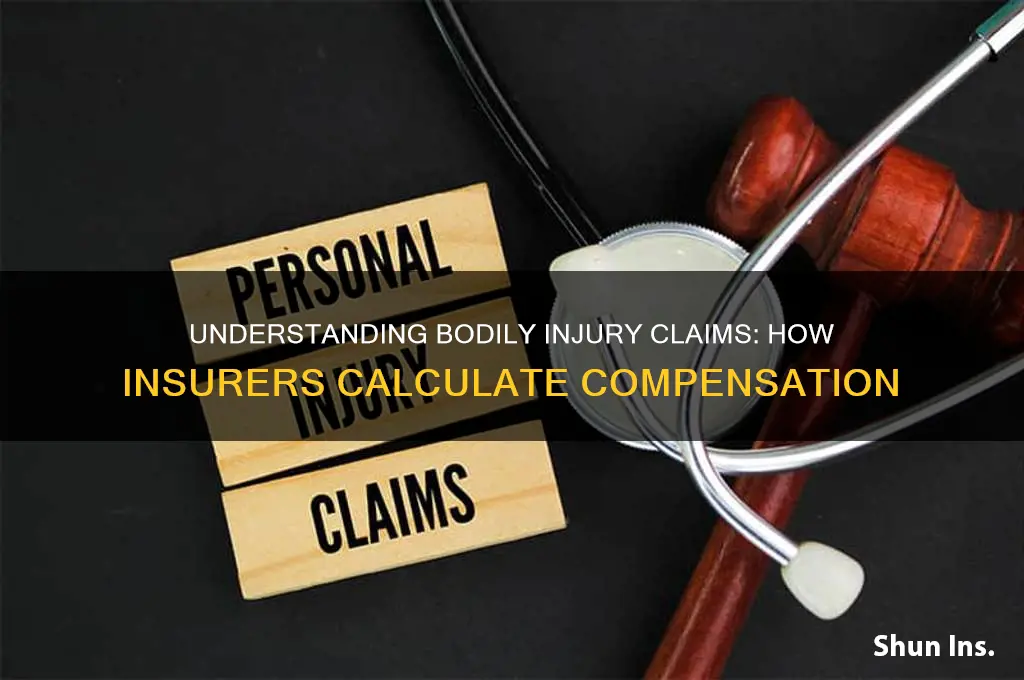 how is bodily injury calculated insurance