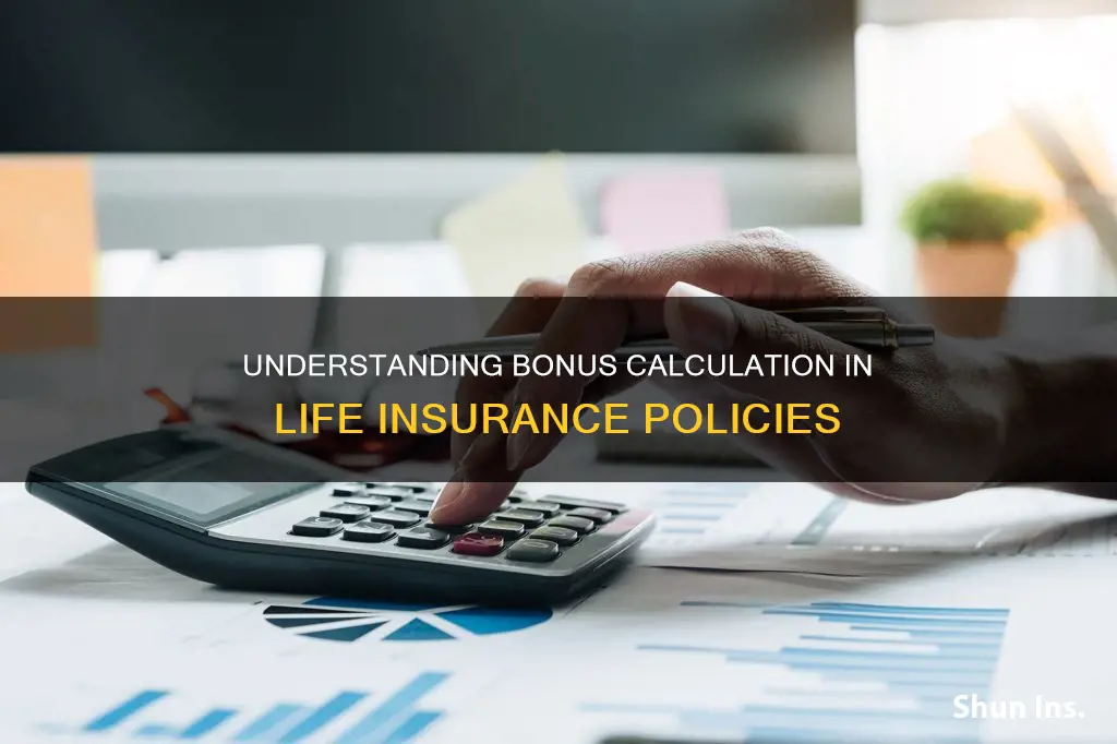 how is bonus calculated in life insurance