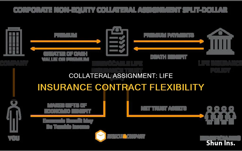 how is collateral assignment used in a life insurance contract